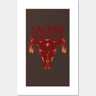 Sacred Buffalo Collection - Buffalo Skull n°6 Posters and Art